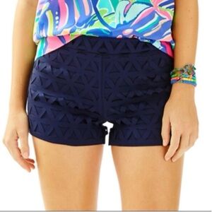 Lilly Pulitzer Navy Blue Lorna Women's Shorts